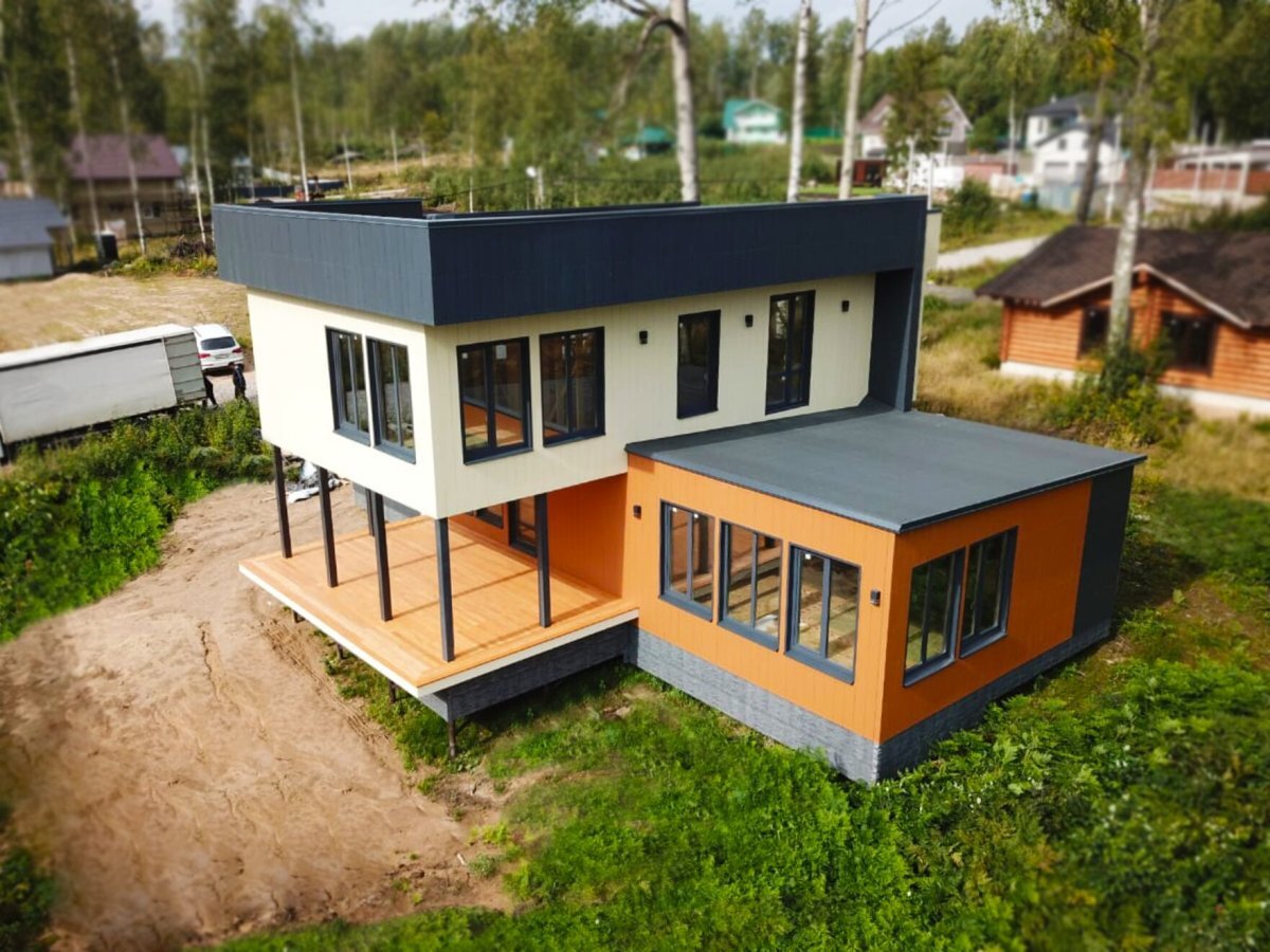 Сайдинг фиброцементный DECOVER 3600x190x8 мм, Sandy от магазина ЛесКонПром.ру