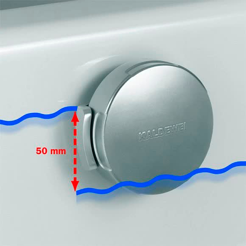 Слив-перелив Kaldewei 687772330999 полуавтомат Хром от магазина ЛесКонПром.ру