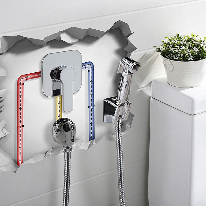 Гигиенический душ Paini Aria 53CR174KIT Хром от магазина ЛесКонПром.ру