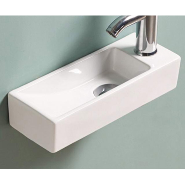 Раковина CeramaLux 40 9048DL Белая от магазина ЛесКонПром.ру