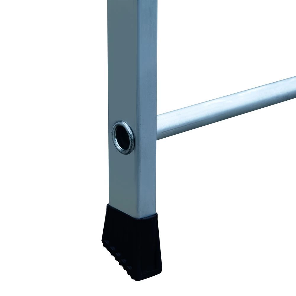 Стремянка алюминиевая с широкой ступенью Новая Высота 9 ступеней (арт. 2117109) от магазина ЛесКонПром.ру