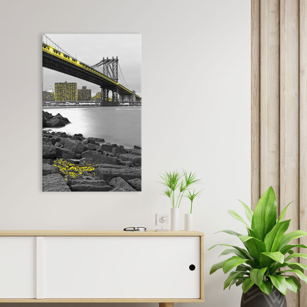 Канвас 70х110 см Мост от магазина ЛесКонПром.ру