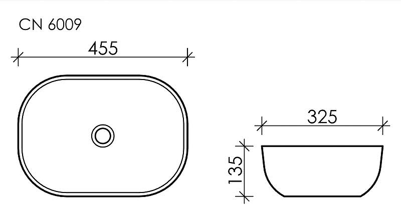 Раковина-чаша Ceramica Nova Element 46 CN6009 Белая от магазина ЛесКонПром.ру