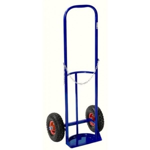 Тележка для перевозки одного пропанового баллона ПР 1 1200х535 RUSKLAD Колеса литые Ø200 мм от магазина ЛесКонПром.ру