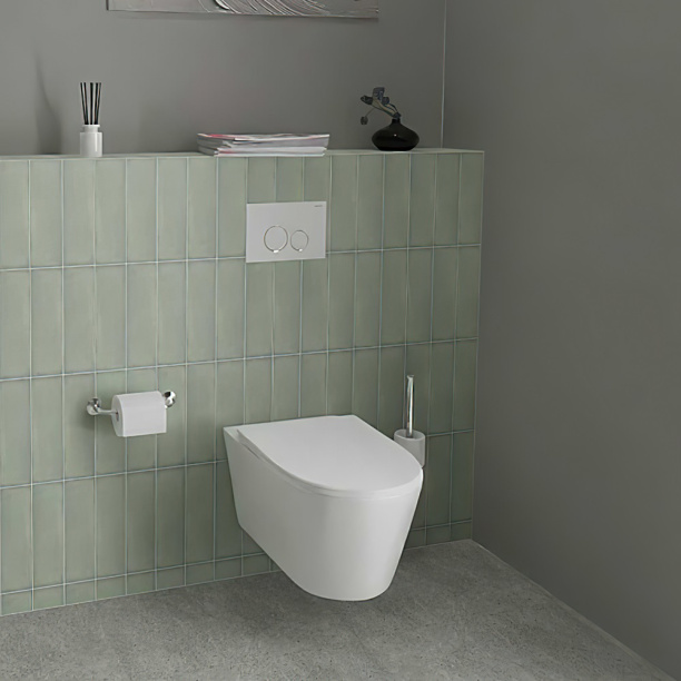 Кнопка для инсталляции Aquatek белый от магазина ЛесКонПром.ру