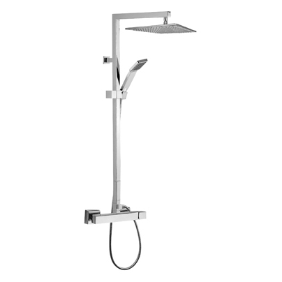 Душевой гарнитур Remer Qubica Q37XL Хром от магазина ЛесКонПром.ру