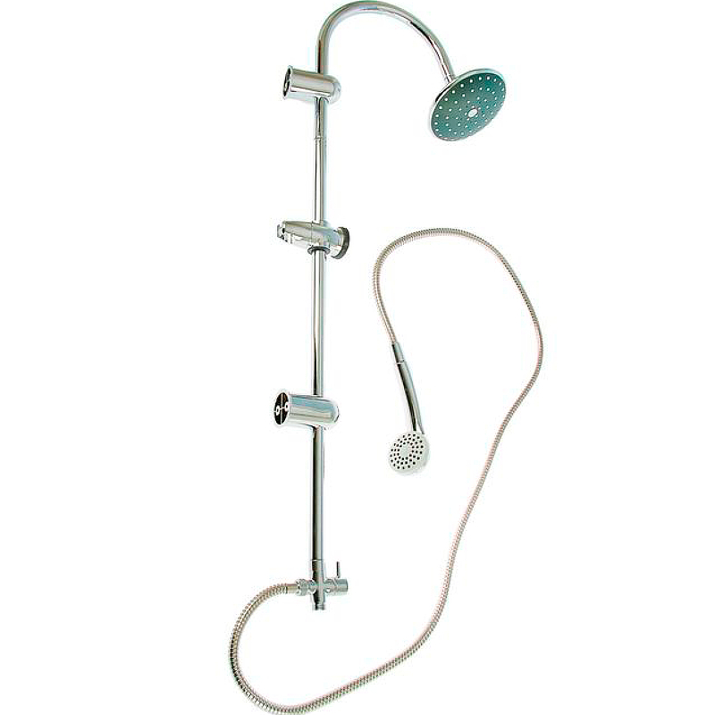 Душевая система Accoona A8399 Хром от магазина ЛесКонПром.ру