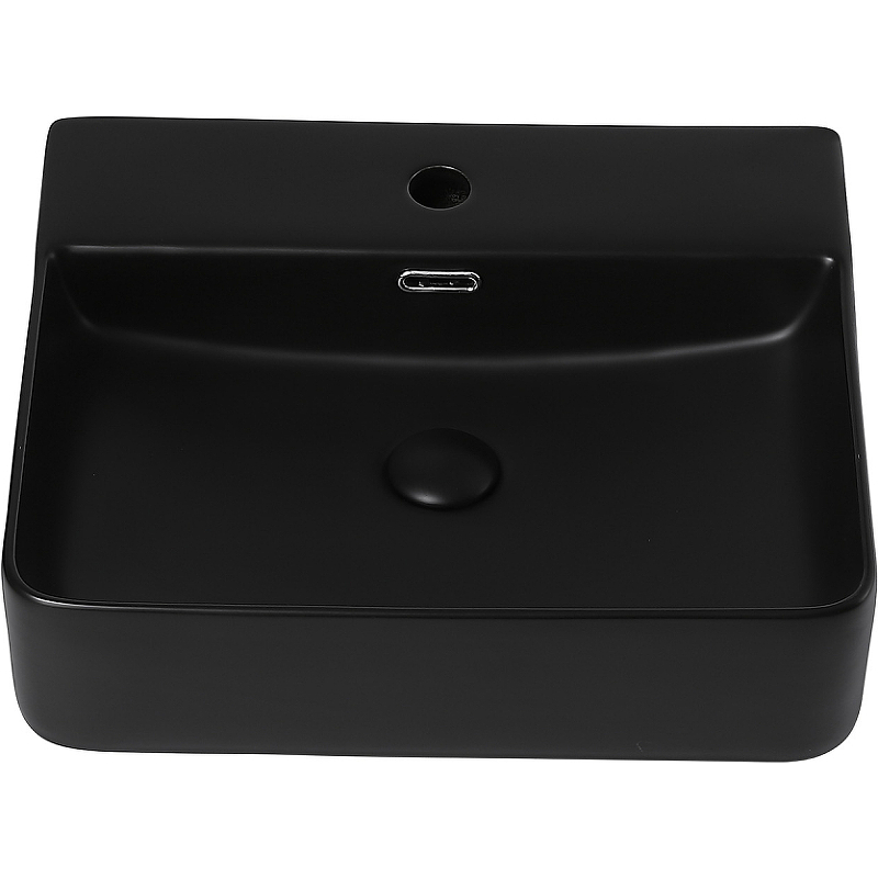 Раковина Abber Rechteck 50 AC2203MB Черная матовая от магазина ЛесКонПром.ру
