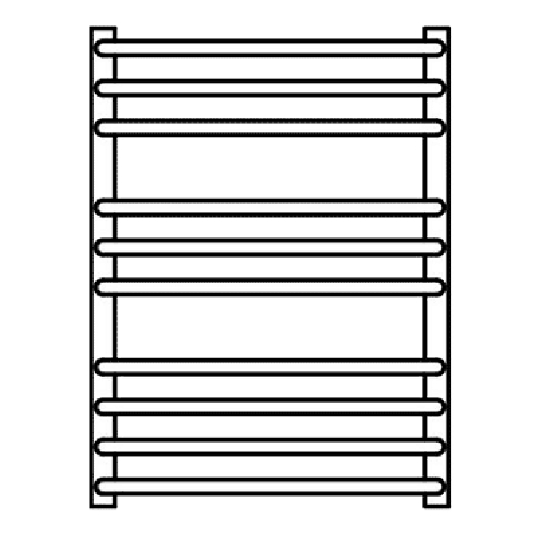 Водяной полотенцесушитель Grota Forte 48х60 Хром от магазина ЛесКонПром.ру