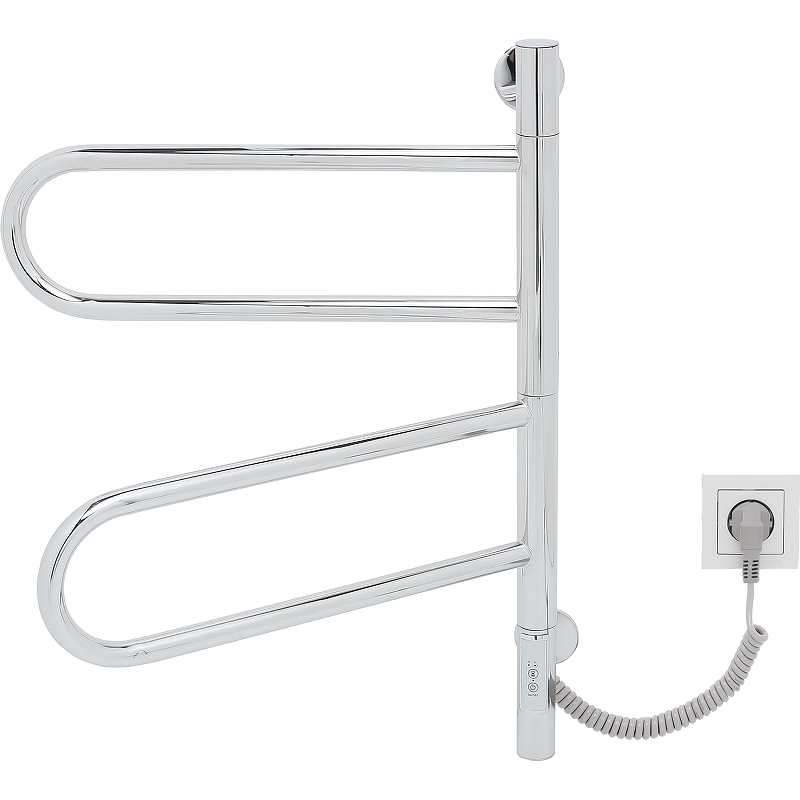 Электрический полотенцесушитель Vincea 44х60 VTD-1R1CE Хром от магазина ЛесКонПром.ру