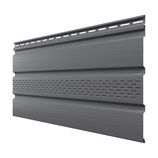 Софит ТЕХНОНИКОЛЬ 3000x340 мм графит от магазина ЛесКонПром.ру