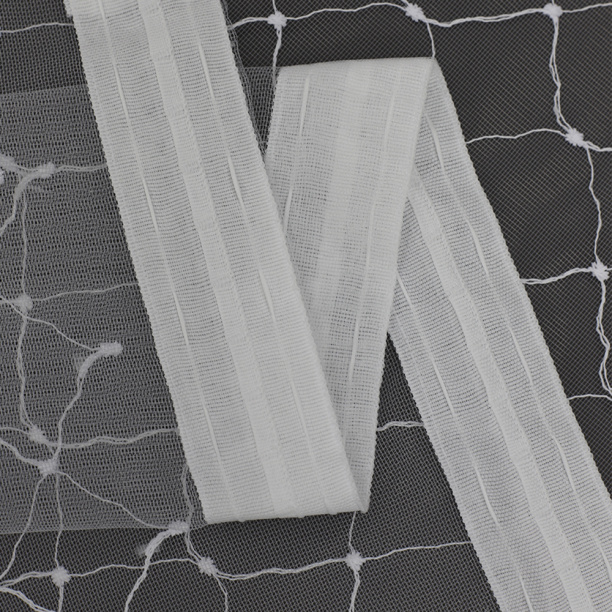 Штора-тюль 8750 300х270 см белый от магазина ЛесКонПром.ру