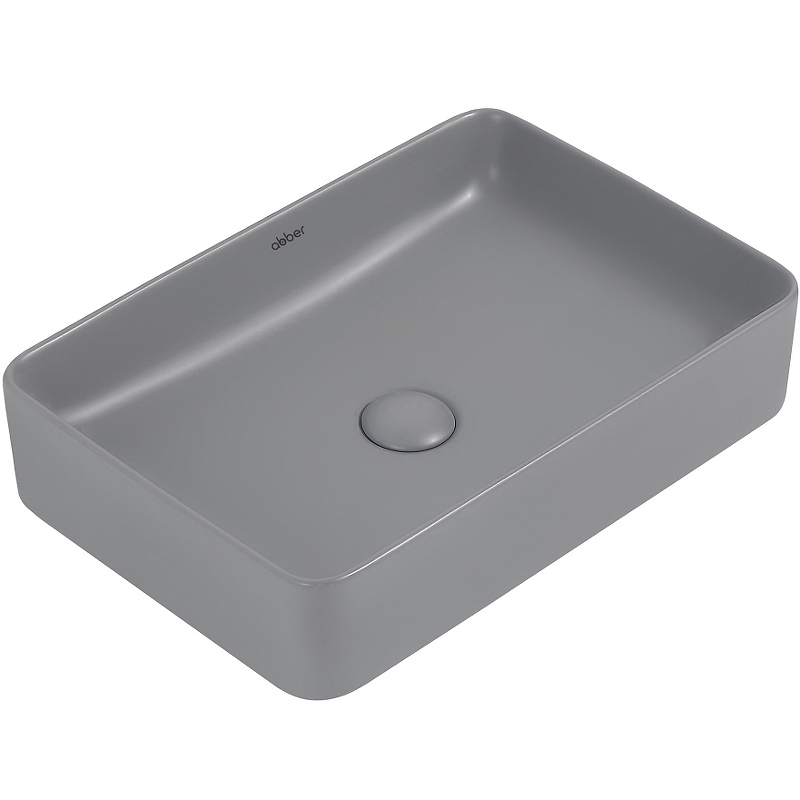 Раковина-чаша Abber Rechteck 51 AC2207MG Серая матовая от магазина ЛесКонПром.ру