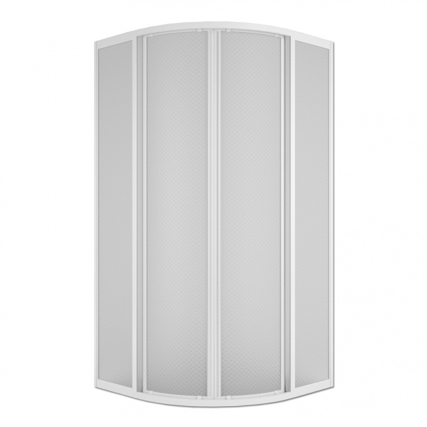 Душевой уголок Метакам 90х90х177 см полукруглый от магазина ЛесКонПром.ру