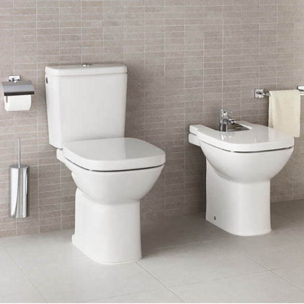 Унитаз-компакт Roca Debba с сиденьем плавное закрытие от магазина ЛесКонПром.ру