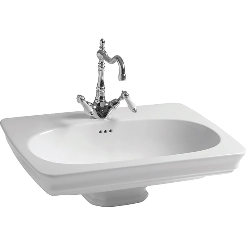 Раковина Artceram Civitas 68 CIL001 01 00 Белая от магазина ЛесКонПром.ру