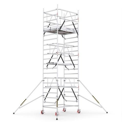 Вышка-тура алюминиевая CAGSAN  ProTUBE 120Х180, рабочая высота 7м30см(LN530_(180) от магазина ЛесКонПром.ру