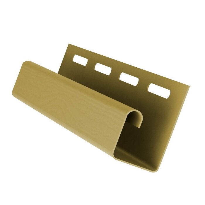 J-профиль Grand Line 3000 мм, кремовый от магазина ЛесКонПром.ру