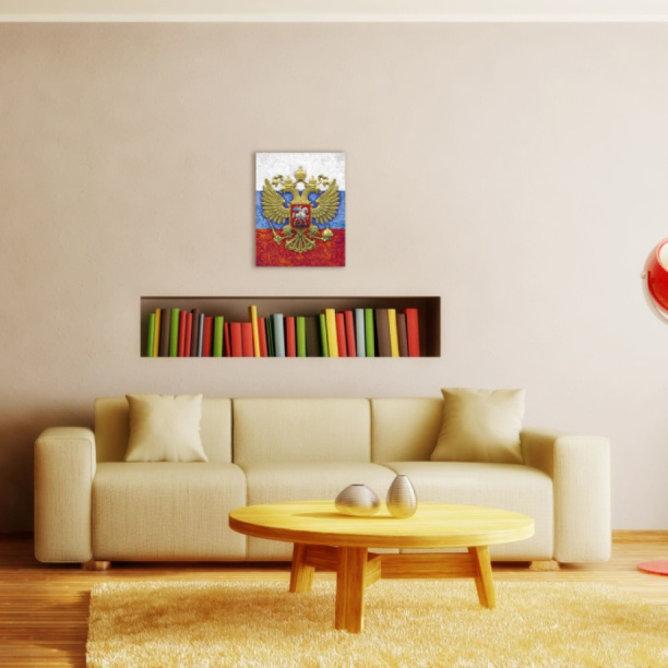 Картина на досках 60х40 см Велосипед от магазина ЛесКонПром.ру