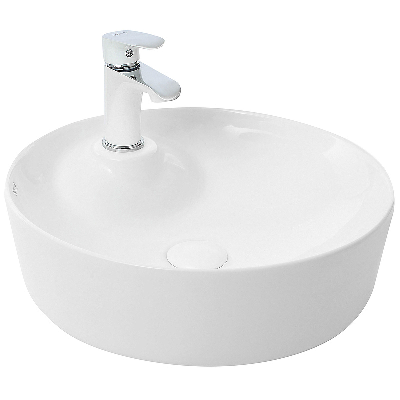 Раковина-чаша WeltWasser Elbach 3209 43 10000004567 Белый глянец от магазина ЛесКонПром.ру