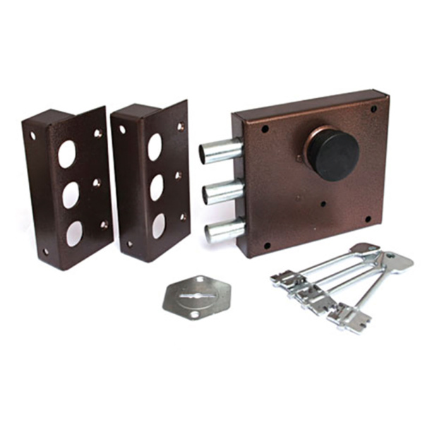 Замок накладной сувальдный Богатырь от магазина ЛесКонПром.ру