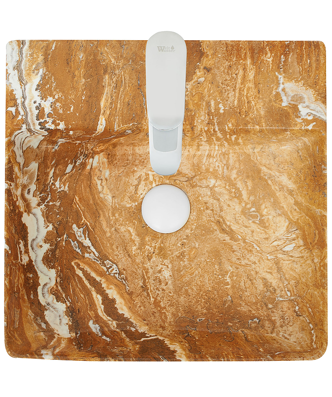 Раковина WeltWasser Elbach 2177 M846 42 10000004544 Мрамор от магазина ЛесКонПром.ру