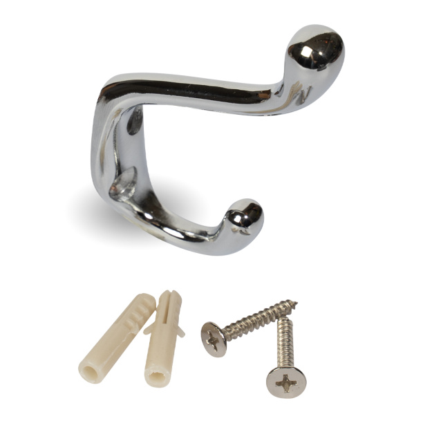 Крючок мебельный JET 586 хром от магазина ЛесКонПром.ру