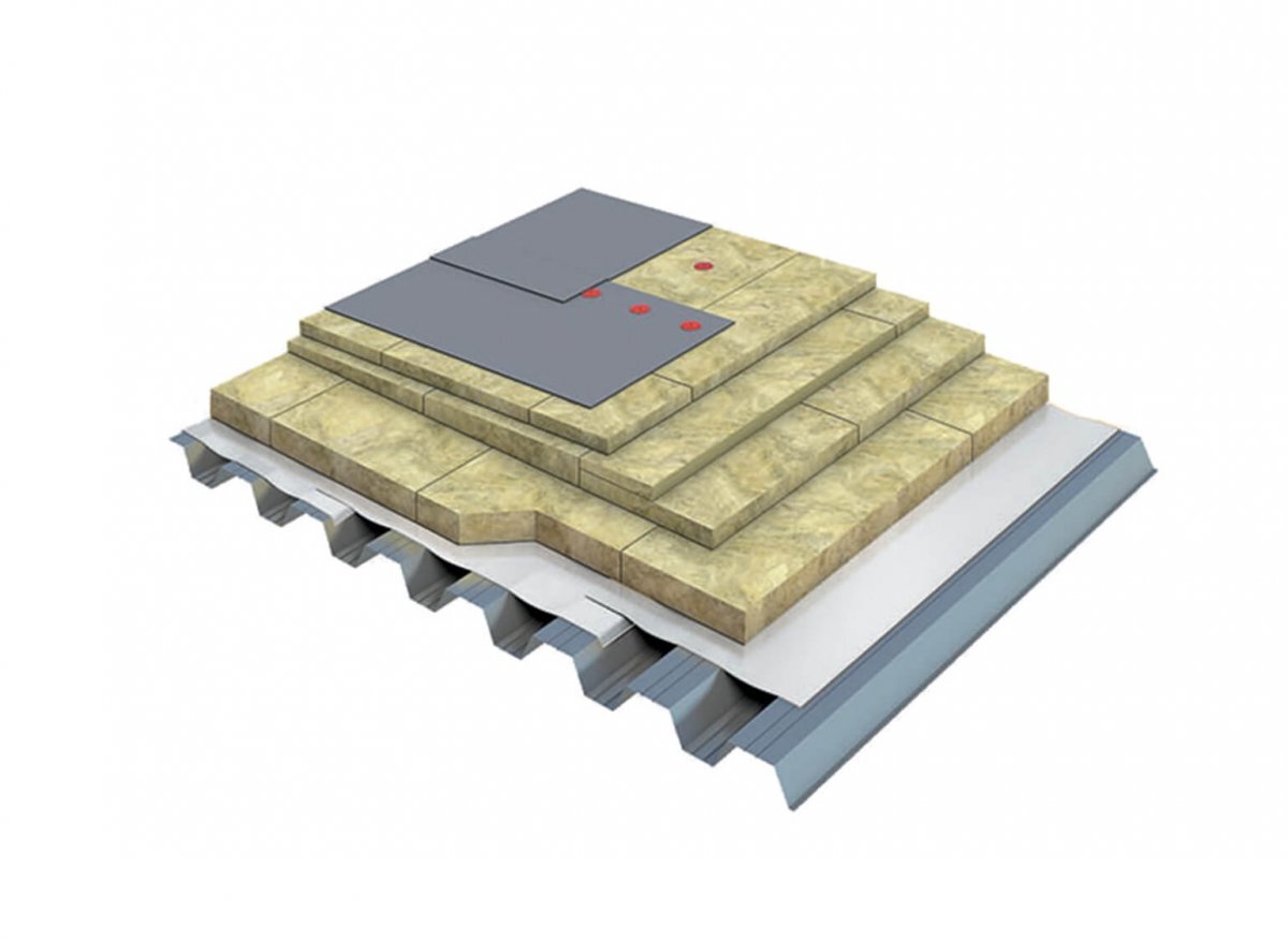 Плита минераловатная ТЕХНОНИКОЛЬ Техноруф В 60 1200х600х40 мм, 5 шт от магазина ЛесКонПром.ру