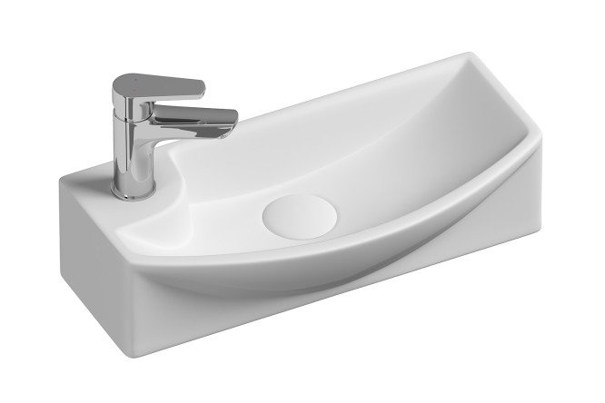 Умывальник подвесной угловой CERAMICA NOVA Element 80551294 от магазина ЛесКонПром.ру