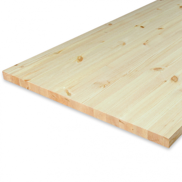 Щит мебельный 28х800х2000 мм хвоя АВ от магазина ЛесКонПром.ру