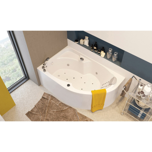 Акриловая ванна 1ACReal Мадрид 170х95х45 см правая от магазина ЛесКонПром.ру