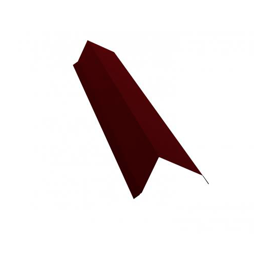 Планка торцевая Grand Line 100х80х2000 0,5 Satin с пленкой RAL 7024 от магазина ЛесКонПром.ру