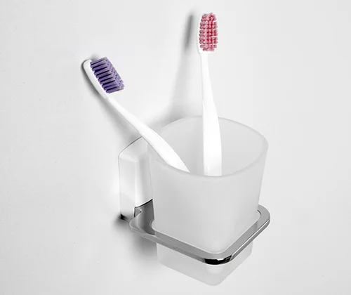 Стакан Wasserkraft Leine White K-5028White от магазина ЛесКонПром.ру