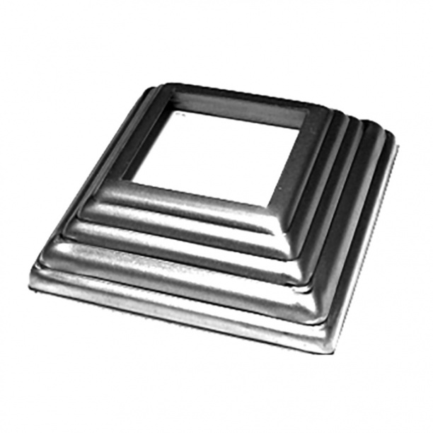 Подпятник 90х90х30 мм отверстие 40х40 мм от магазина ЛесКонПром.ру