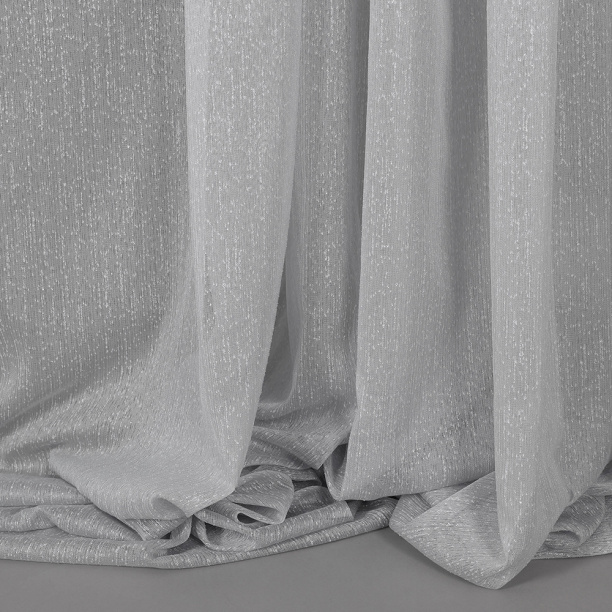 Штора-тюль Мережка 300х270 см серый от магазина ЛесКонПром.ру