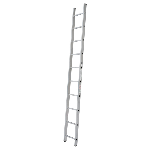 Лестница алюминиевая приставная Новая Высота 10 ступеней от магазина ЛесКонПром.ру
