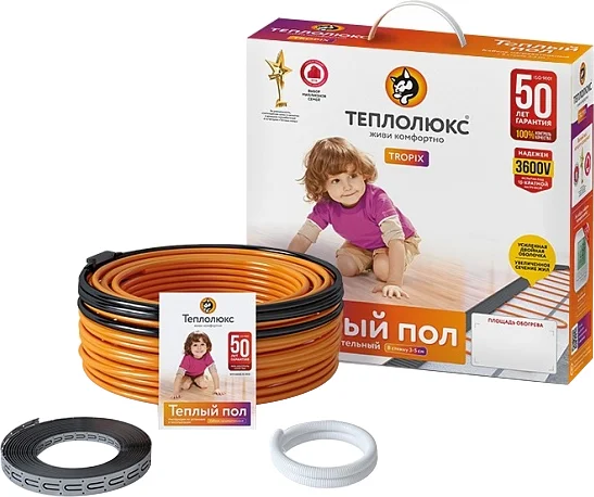 Теплый пол Теплолюкс Tropix ТЛБЭ 800-40,5 от магазина ЛесКонПром.ру
