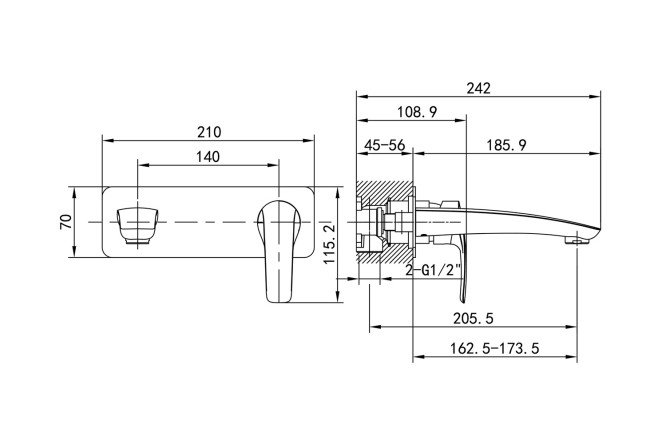Смеситель для умывальника IDDIS Ray 80544241 от магазина ЛесКонПром.ру