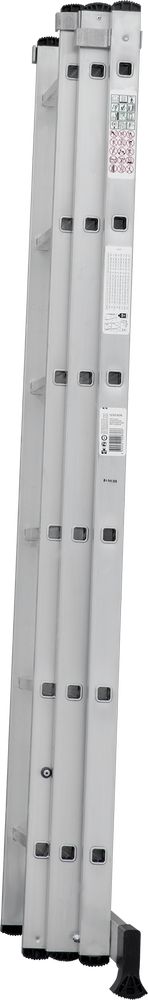 Лестница алюминиевая трехсекционная Новая Высота 3x6 арт. 1230306 от магазина ЛесКонПром.ру