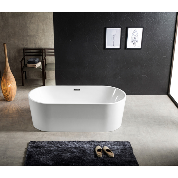 Акриловая ванна Loranto Bristol 180х80 см отдельностоящая от магазина ЛесКонПром.ру