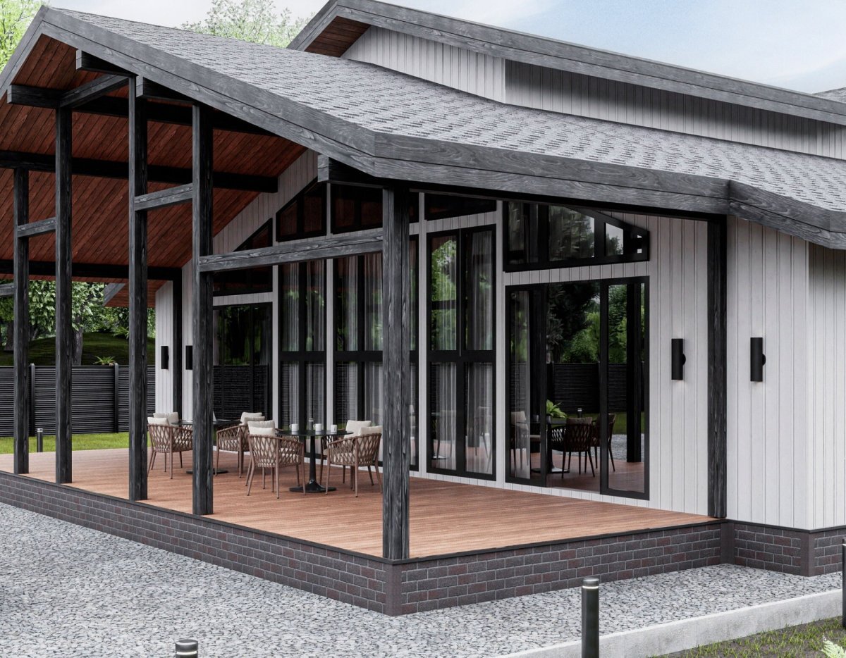 Фасадная плитка ТЕХНОНИКОЛЬ HAUBERK Цокольный кирпич Фламандский от магазина ЛесКонПром.ру