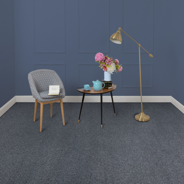 Ковролин Карлтон 73 серый 4 м от магазина ЛесКонПром.ру