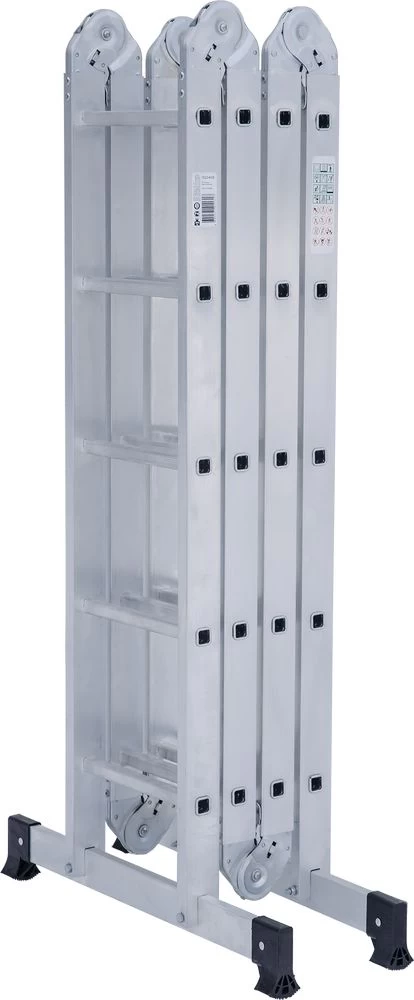 Алюминиевая четырехсекционная лестница-трансформер 340 мм NV1320 НОВАЯ ВЫСОТА 4Х5 арт.1320405 от магазина ЛесКонПром.ру