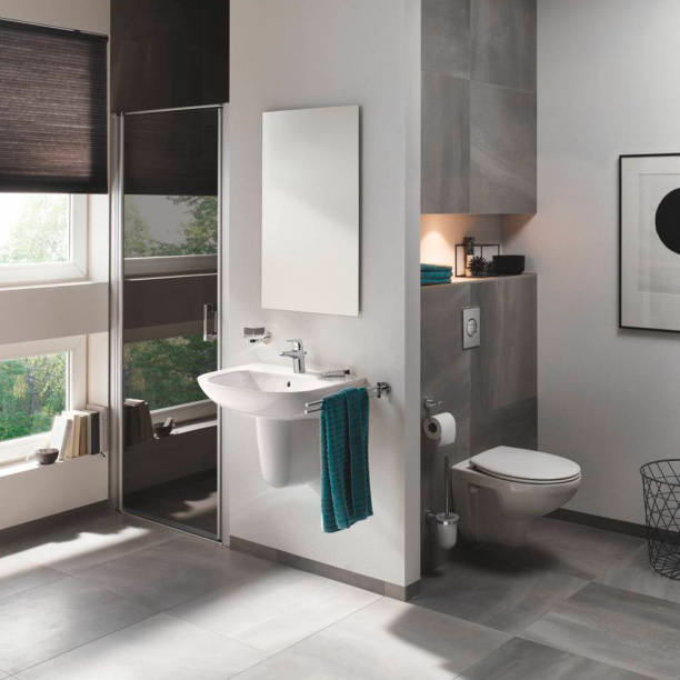 Унитаз подвесной GROHE Bau Ceramic безободковый без сиденья от магазина ЛесКонПром.ру