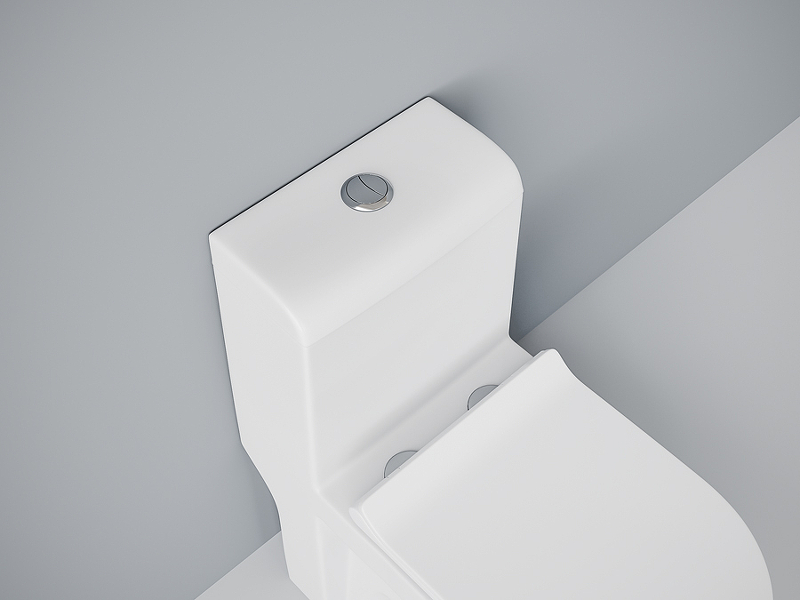 Унитаз моноблок Laguraty 8007A с сиденьем Микролифт от магазина ЛесКонПром.ру