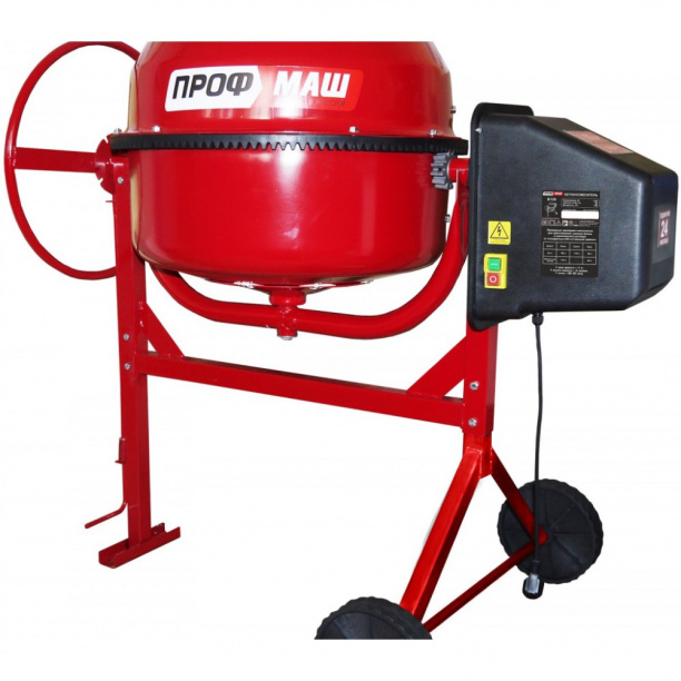 Бетономешалка электрическая ПРОФМАШ Б-120 98 л от магазина ЛесКонПром.ру