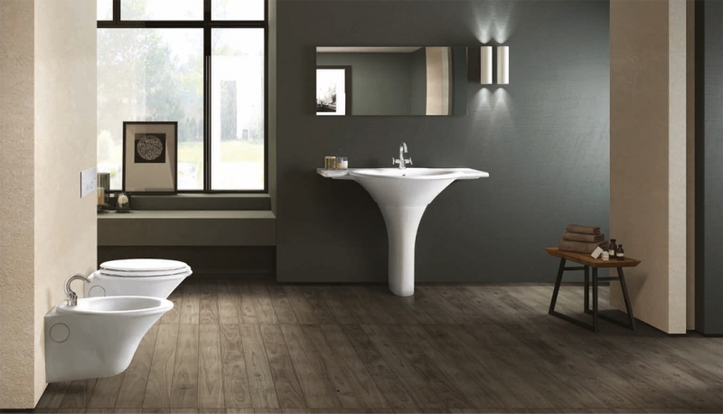 Раковина Hatria Sculture 110 YR38 Белая от магазина ЛесКонПром.ру