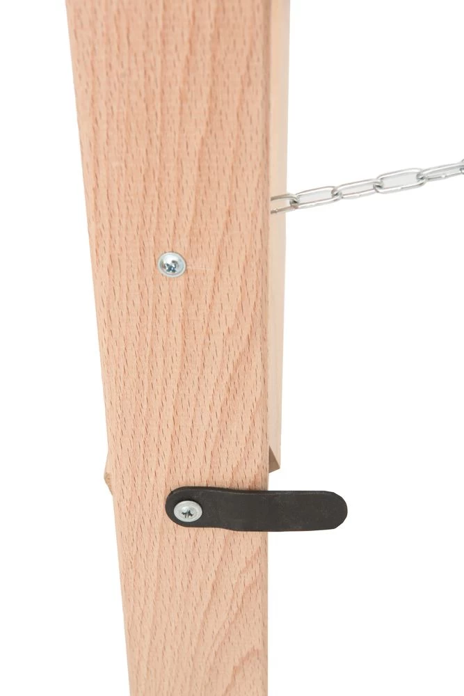 Стремянка двухсторонняя деревянная со ступенями и перекладинами Hoz-Block Альпинист 2х4 ступени (арт. СДДА-4) от магазина ЛесКонПром.ру