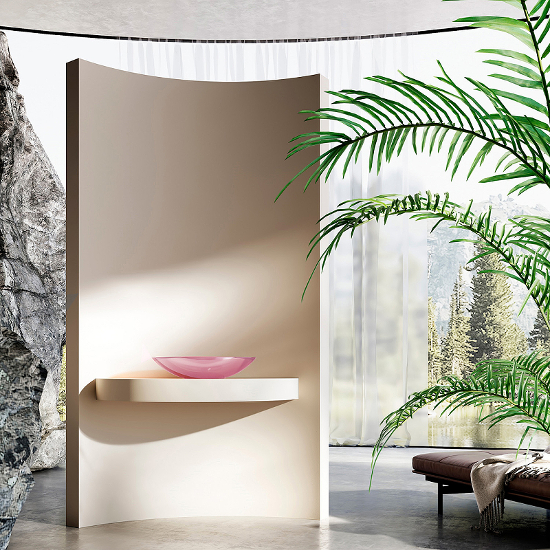 Раковина-чаша Abber Kristall 60 AT2810Koralle Розовая от магазина ЛесКонПром.ру