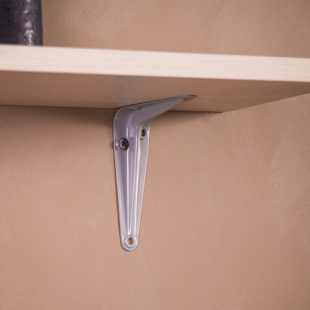 Кронштейн Практик 100х75 мм серый от магазина ЛесКонПром.ру